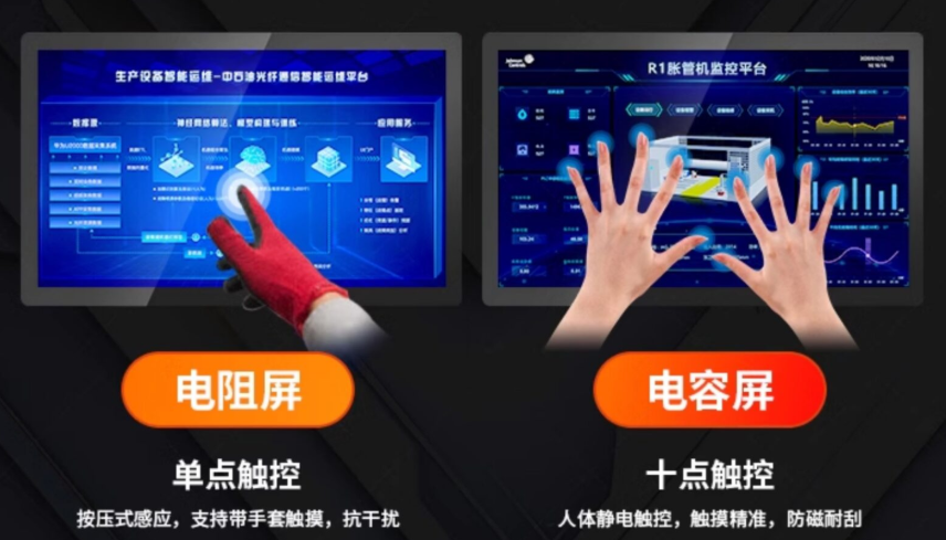 车间戴手套操作，选什么触摸屏的工业一体机？