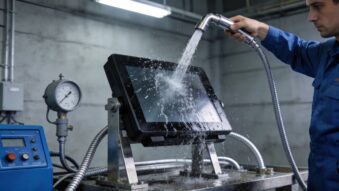 IP65防护够用吗？工业安卓一体机车间可靠性实测解析