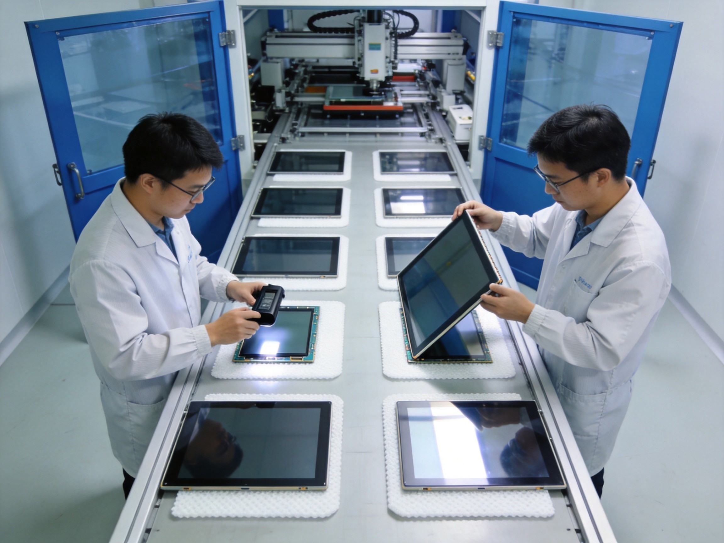 触摸屏贴合检查