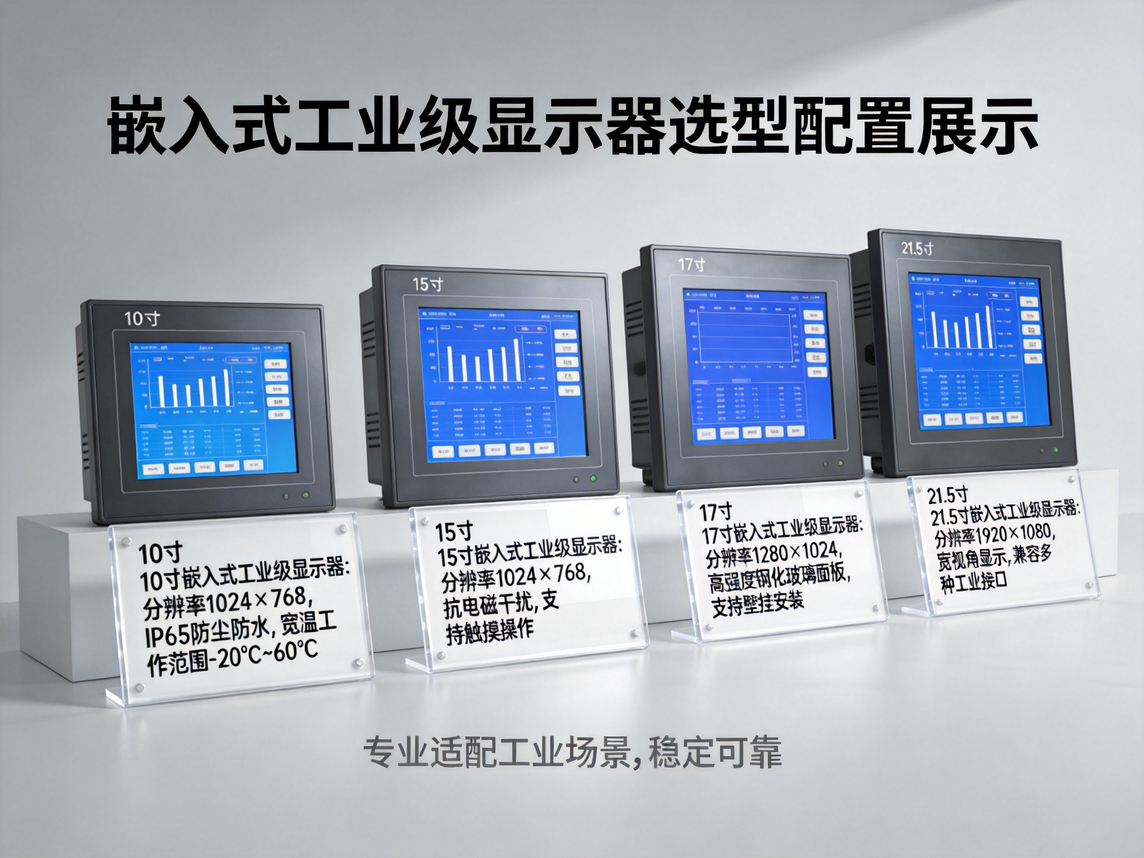嵌入式工业级显示器选型配置