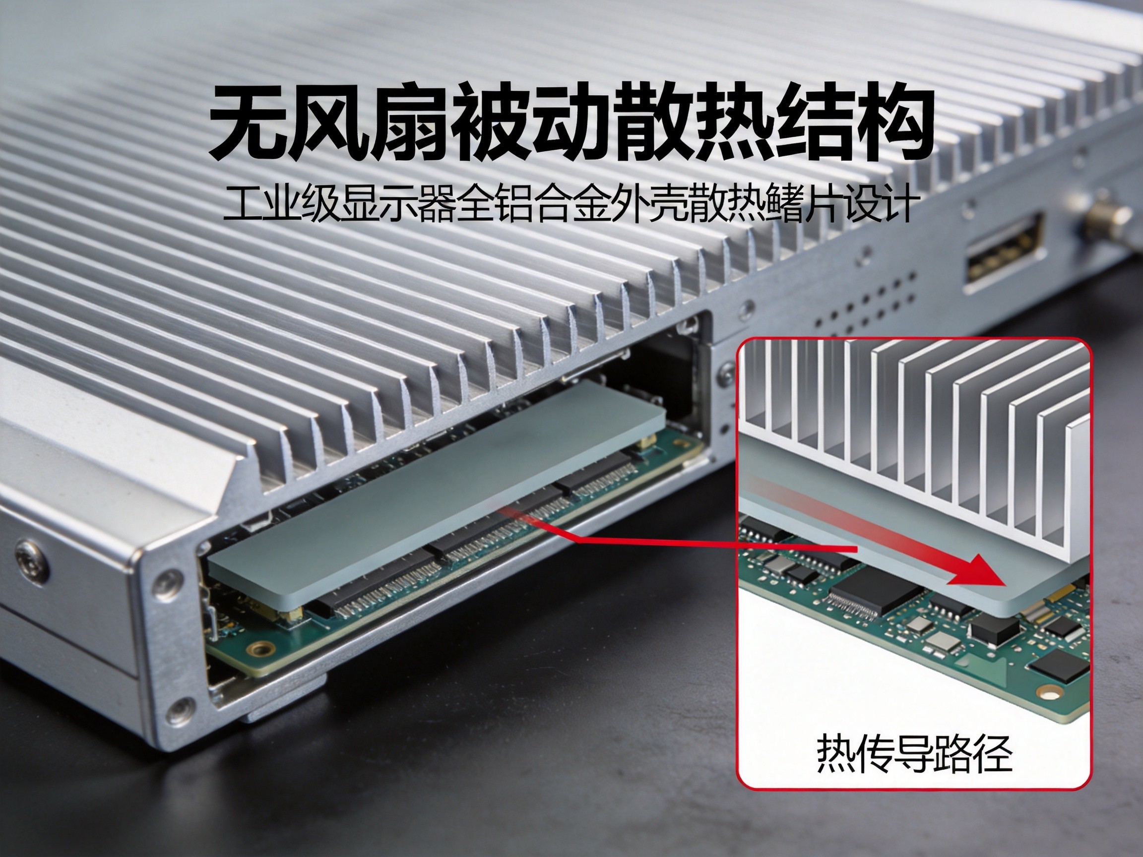 无风扇被动散热结构