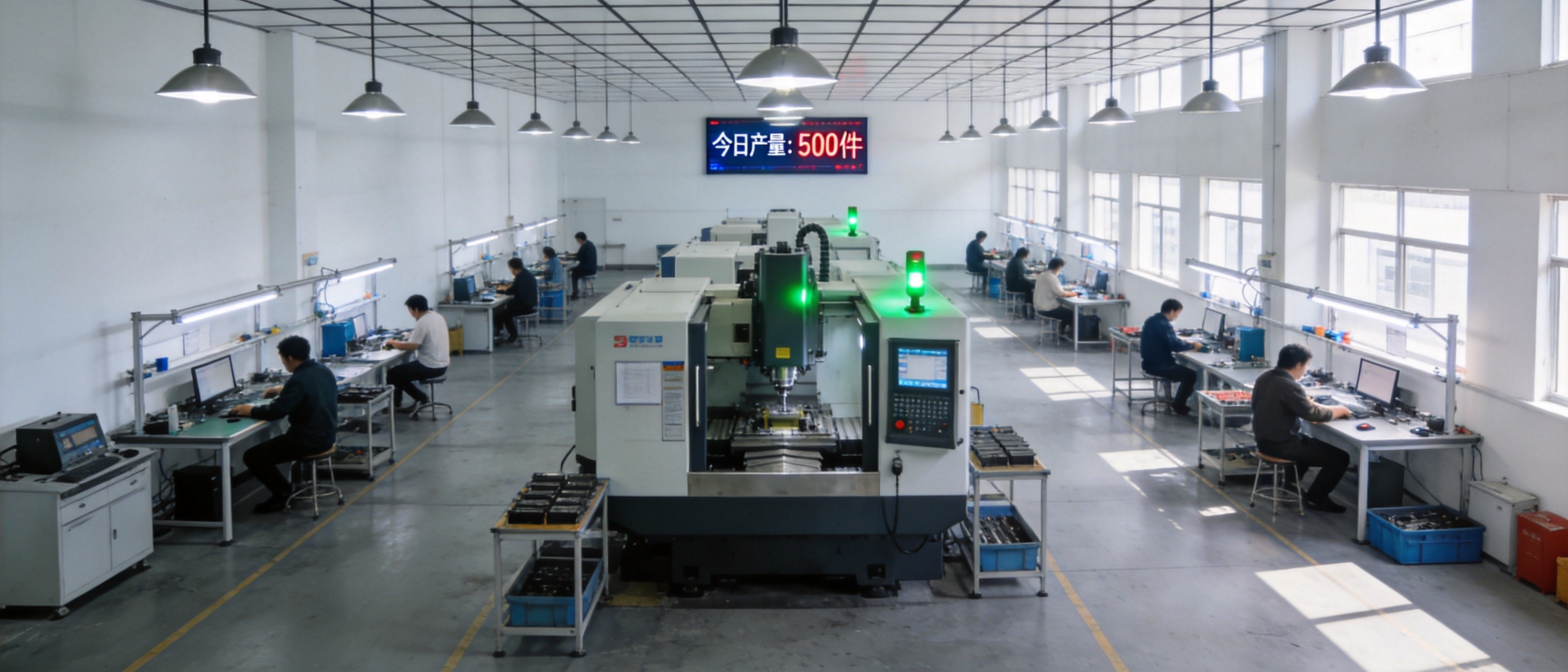 工业一体机报工界面展示