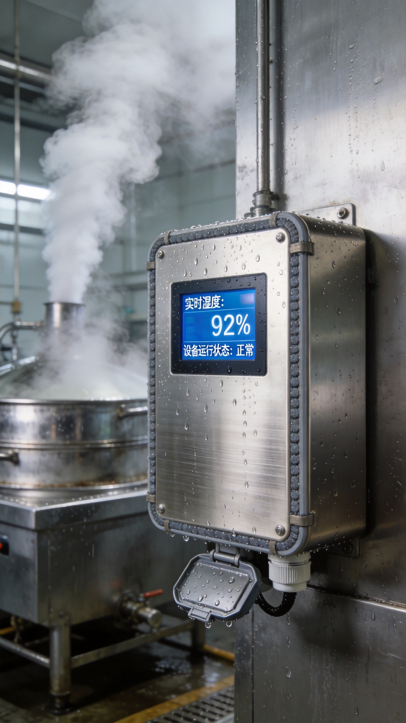 友控嵌入式工业一体机食品车间应用