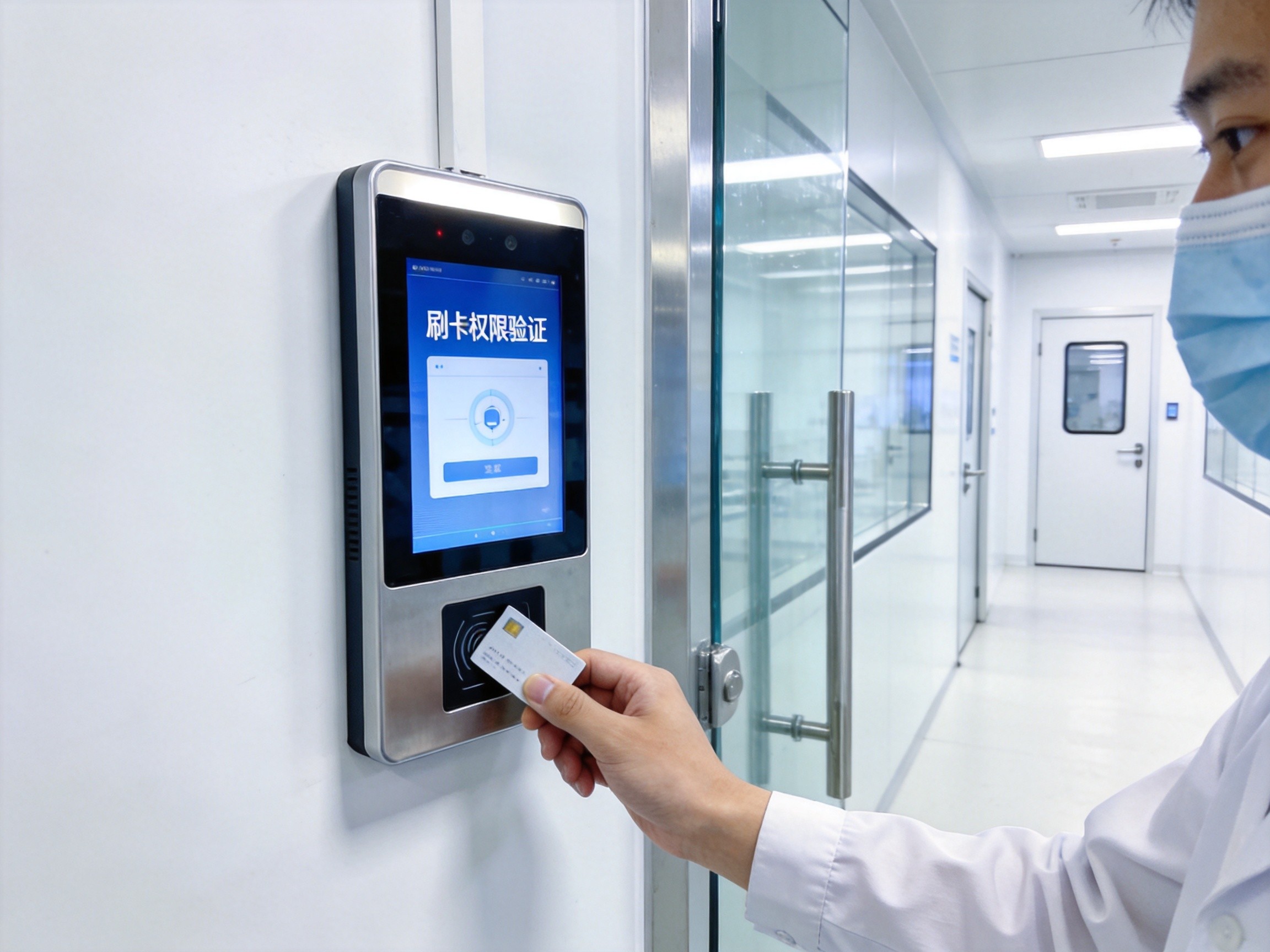 友控工业触摸一体机在实验室门禁准入终端中的应用