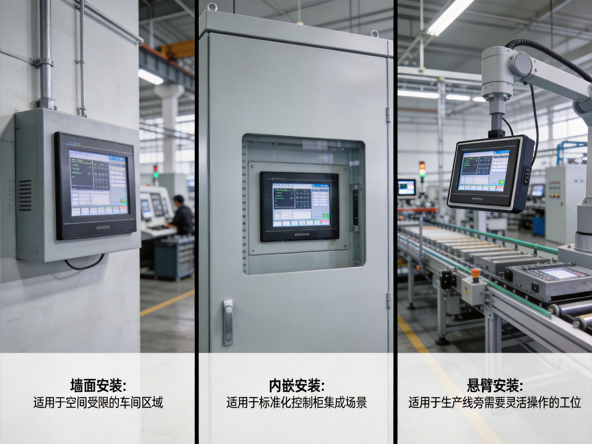嵌入式工业一体机怎么选？安装方式与核心参数全解析