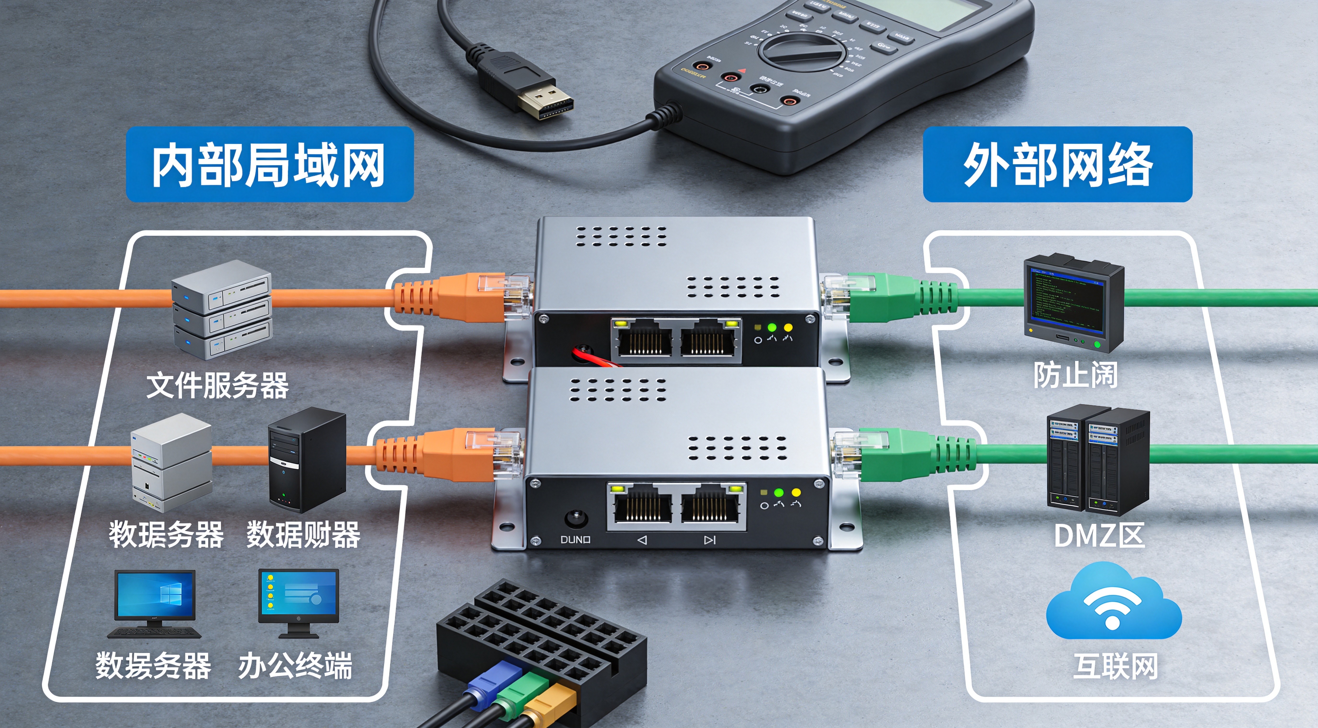 医院医疗设备网络隔离应用