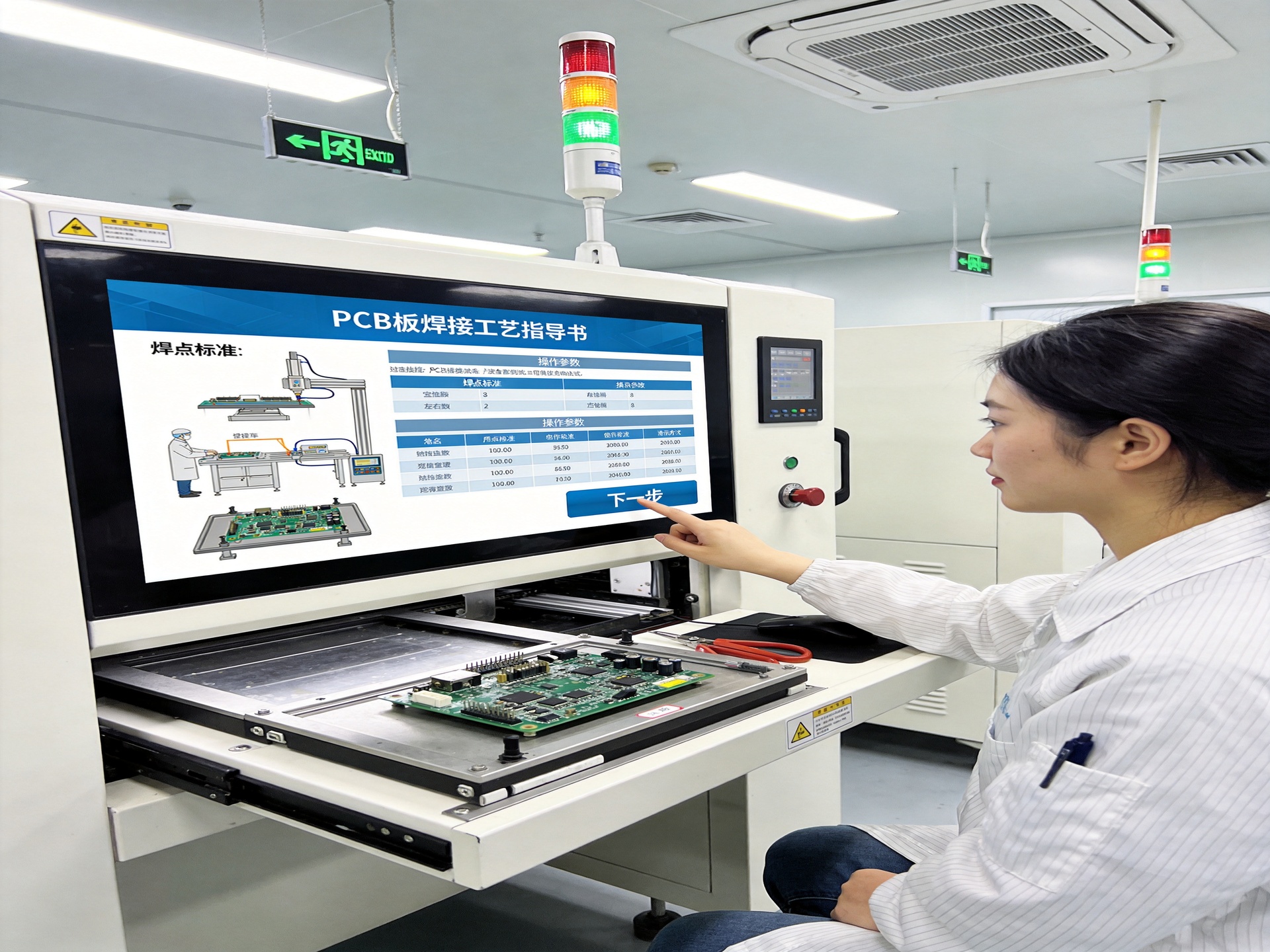 工业触摸屏显示电子工艺文件和操作指引