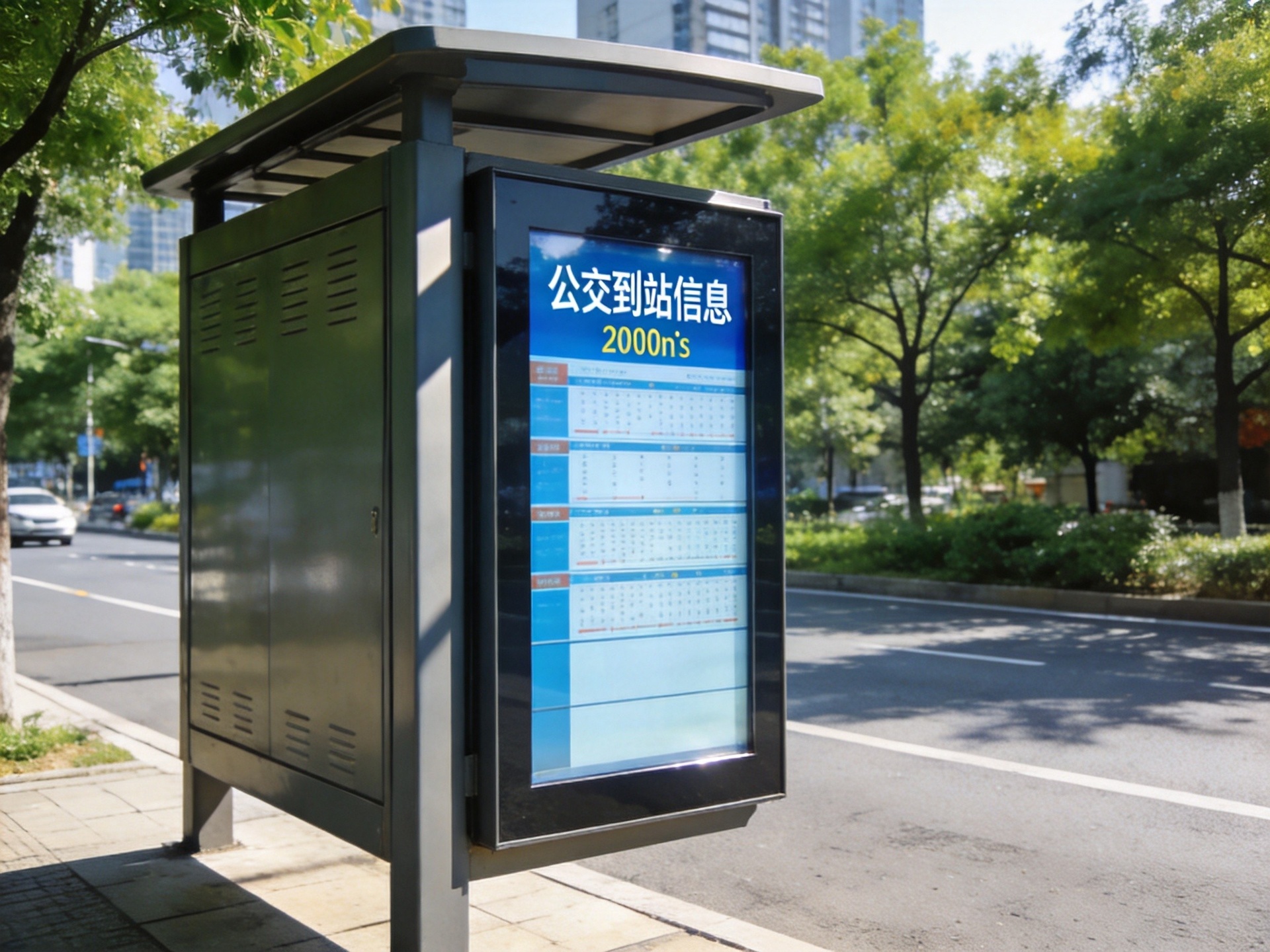 工业显示器在交通指挥中心显示路况信息