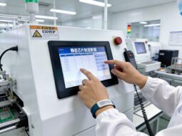 半导体洁净室高精度操控，工业电容触摸屏满足无尘环境触控与静电防护