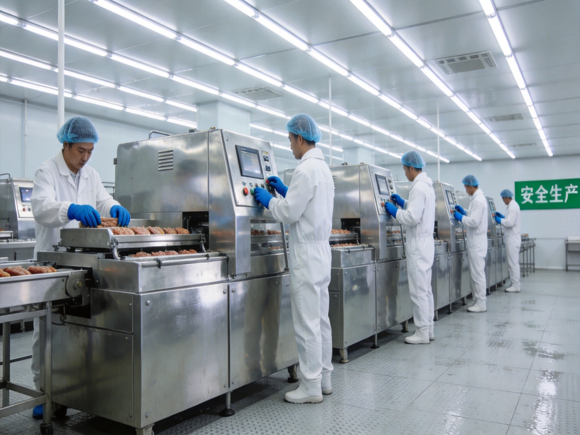 工业一体机在食品加工车间用于批次追溯数据采集