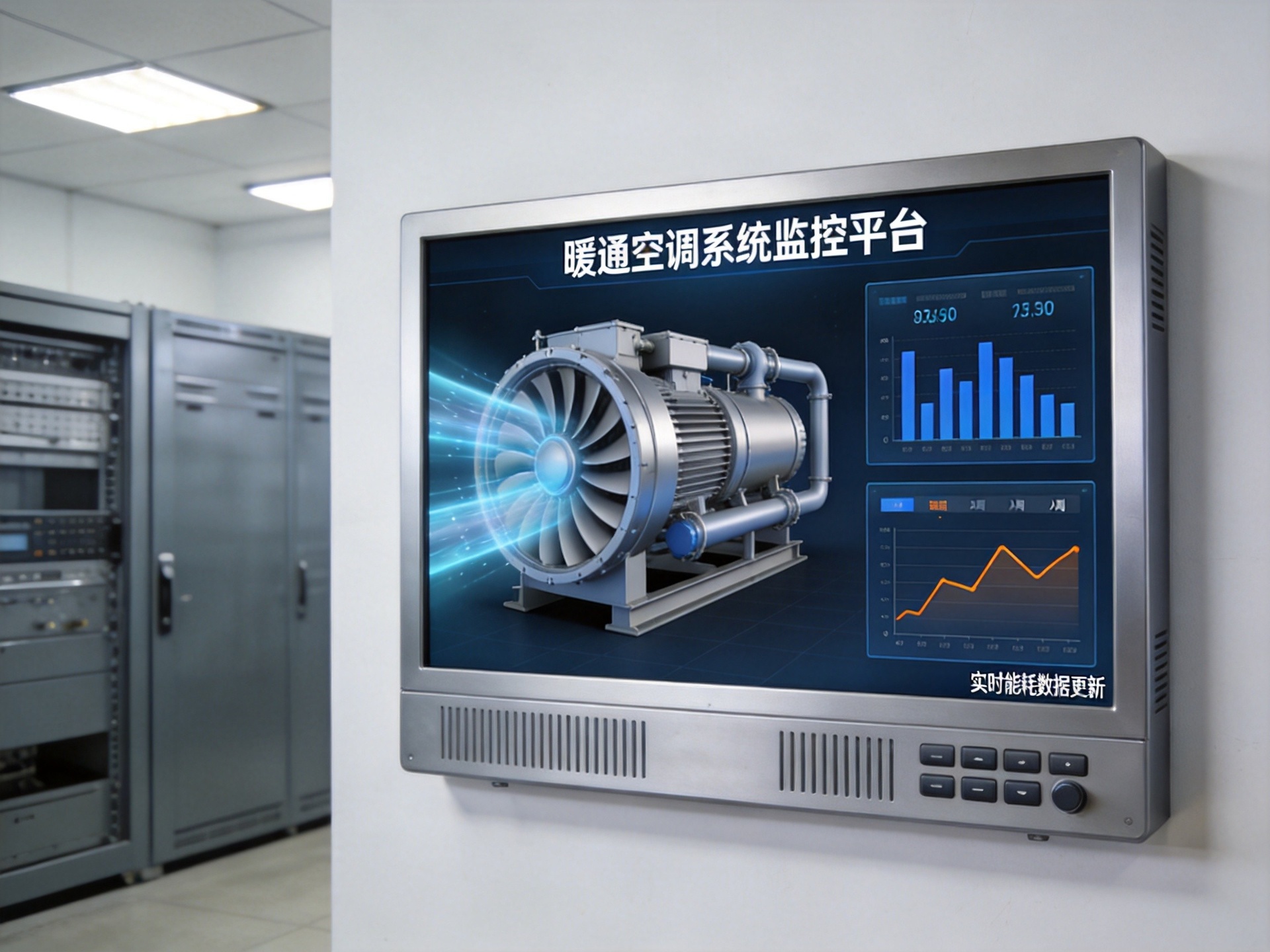 工业一体机楼宇控制室暖通监控