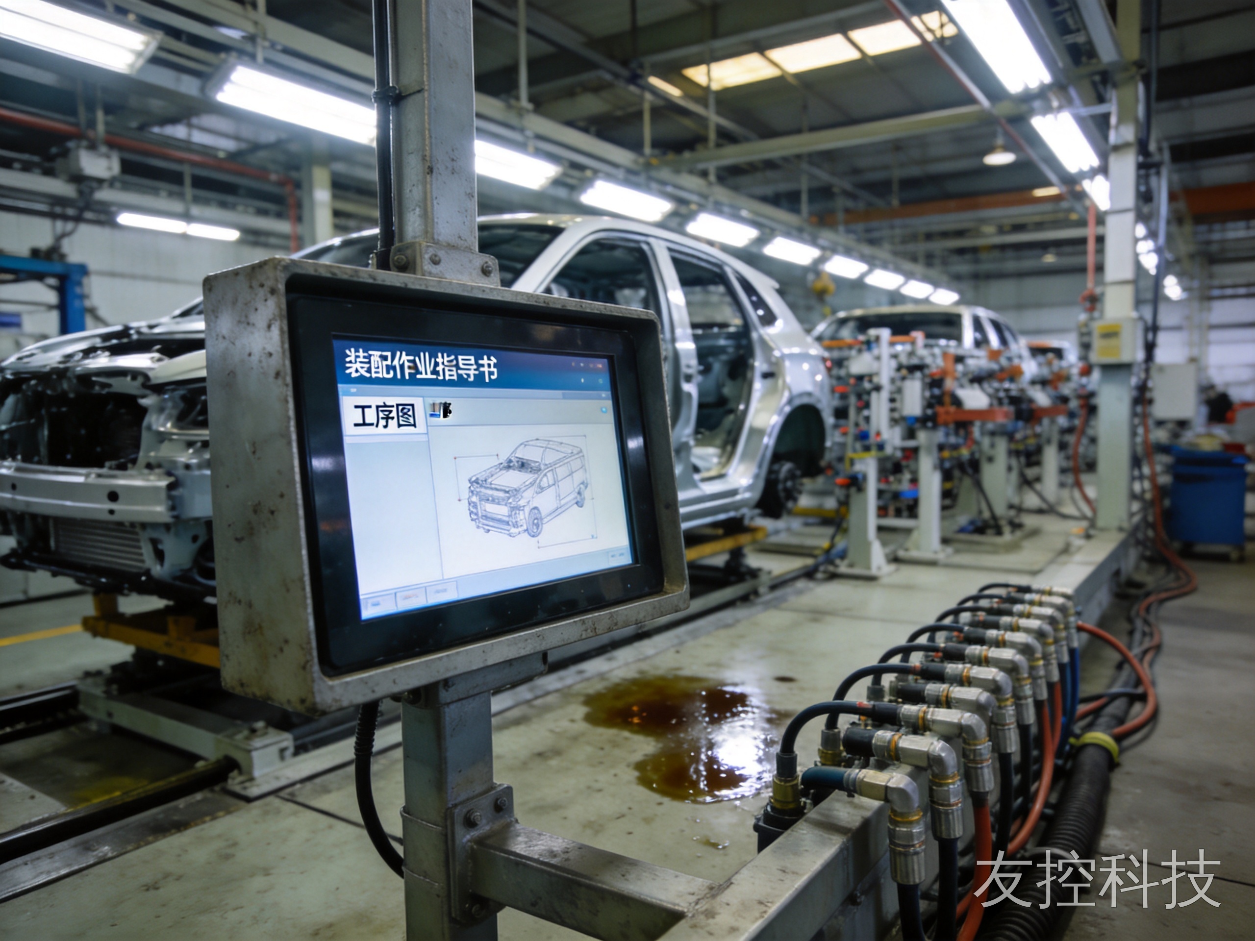 汽车装配线ESOP工位一体机