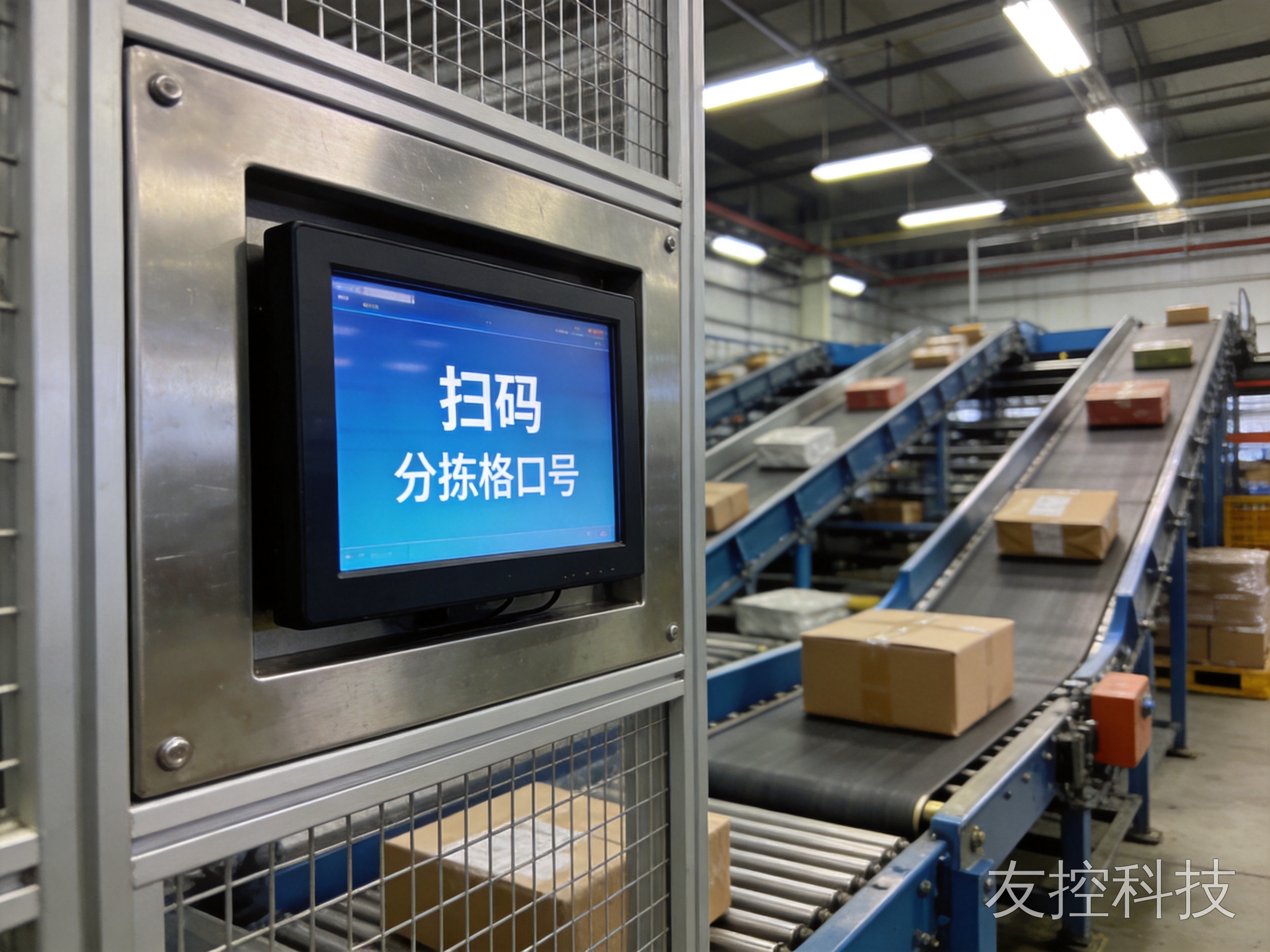 智慧仓储分拣工位嵌入式终端