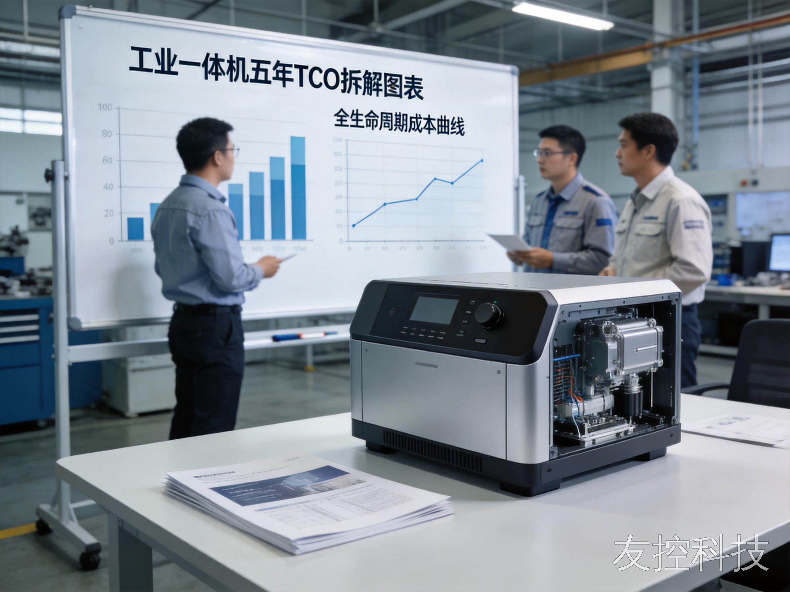 五年运维总投入拆解,工业电脑一体机风扇与无风扇路线的真实差距