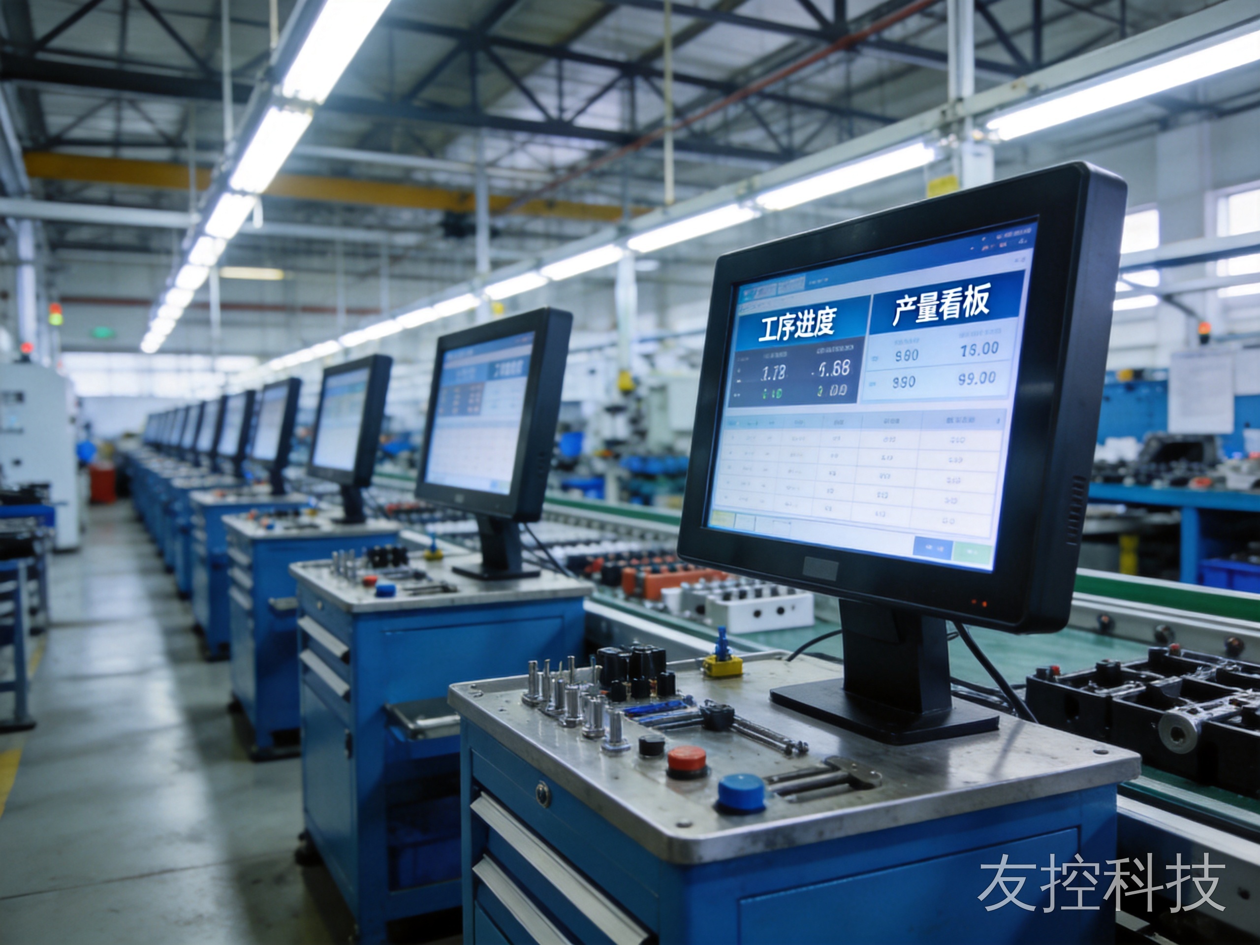 车间工位机 数字化装配车间多工位集中部署图4