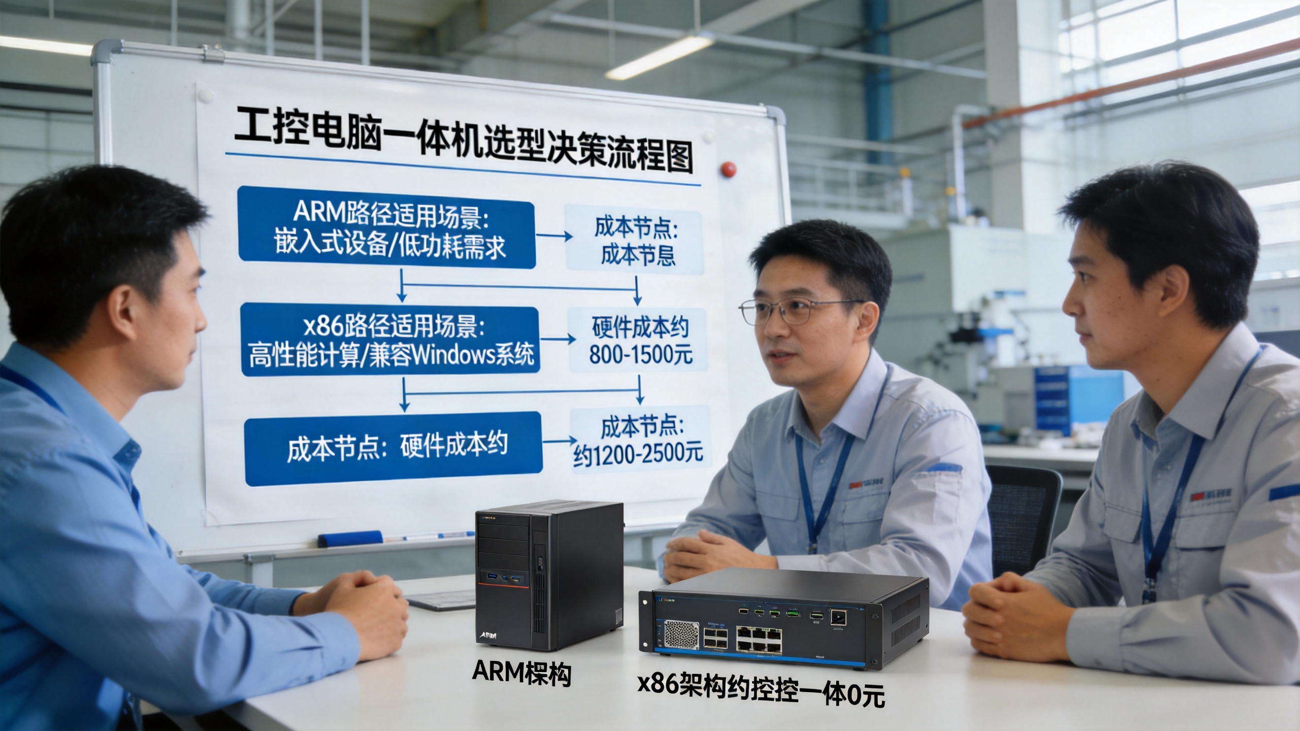 工控电脑一体机选型决策流程图