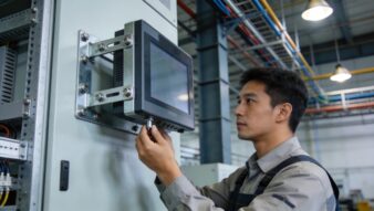 为什么壁挂工控一体机用一两年就出现倾斜，支架承重与散热角度才是真正的命门