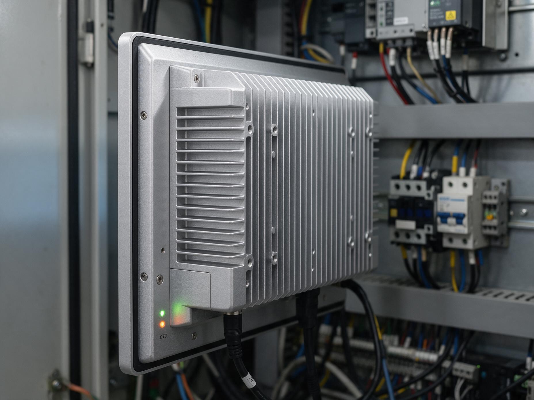 铝合金散热结构特写